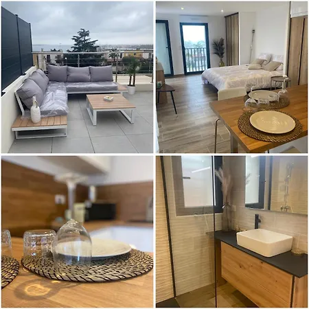 L'hippy Chic Jacuzzi Superbe Vue Etang De Thau * 바라뤽레벵즈