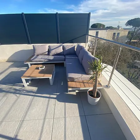 아파트 L'hippy Chic Jacuzzi Superbe Vue Etang De Thau