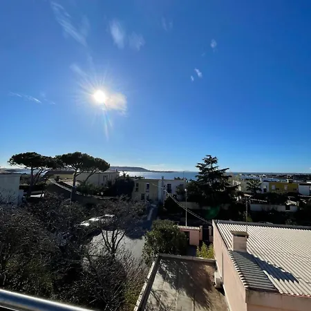 L'hippy Chic Jacuzzi Superbe Vue Etang De Thau Apartment Balaruc-les-Bains