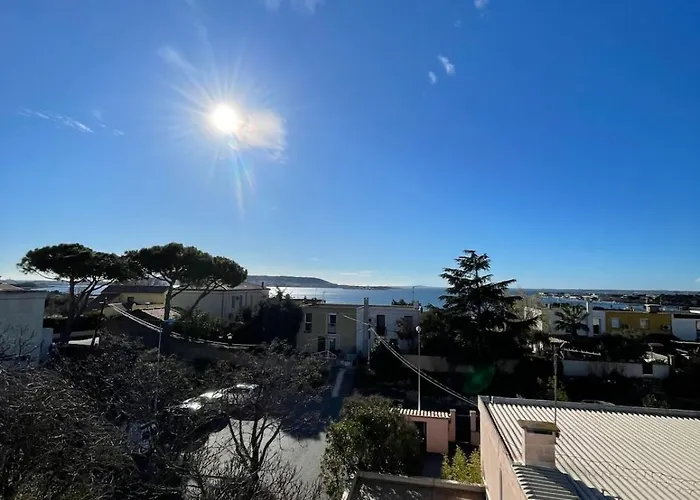 L'hippy Chic Jacuzzi Superbe Vue Etang De Thau Lejlighed Balaruc-les-Bains